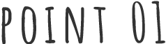 ポイント01